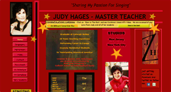 Desktop Screenshot of judyhages.com